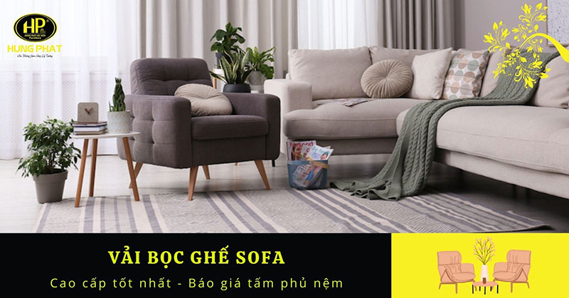 Vải bọc ghế sofa