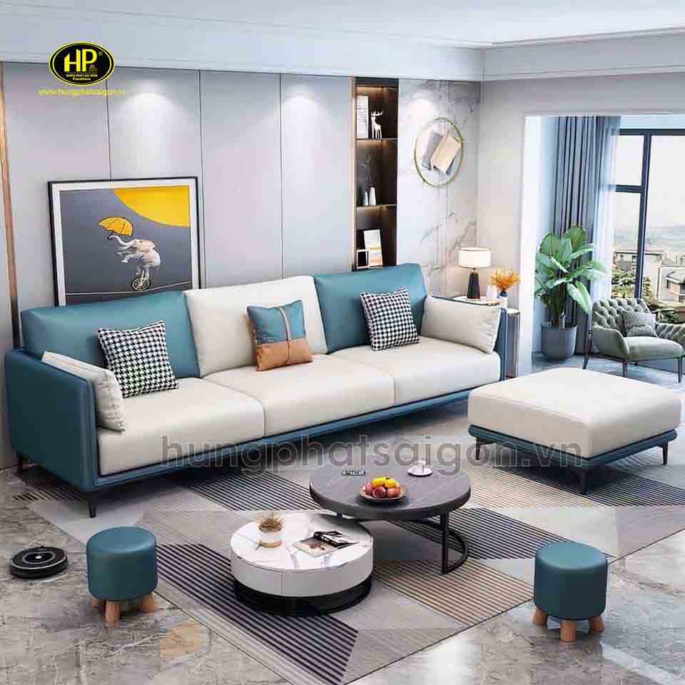 sofa vải hiện đại H-219