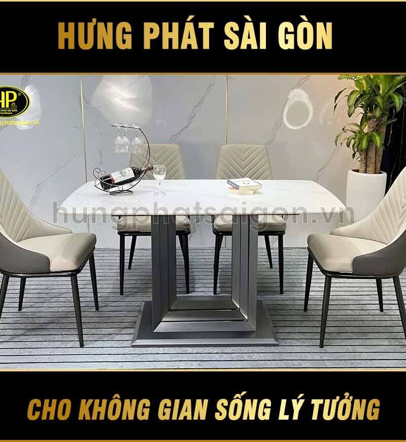 bàn ghế ăn hiện đại cao cấp BA-40