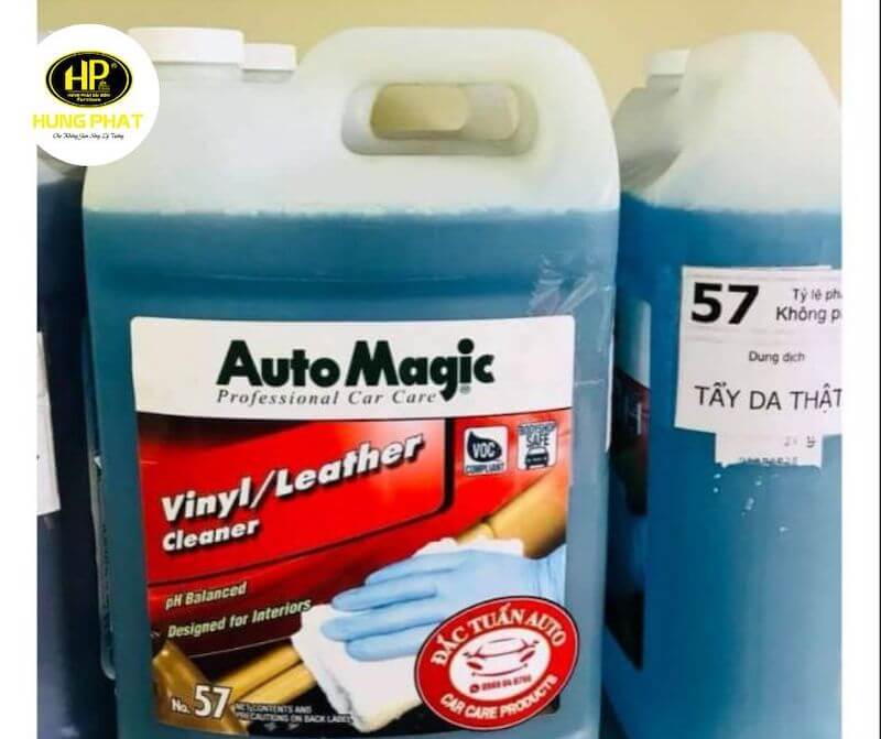 dung dịch auto magic vinyl leather cleaner