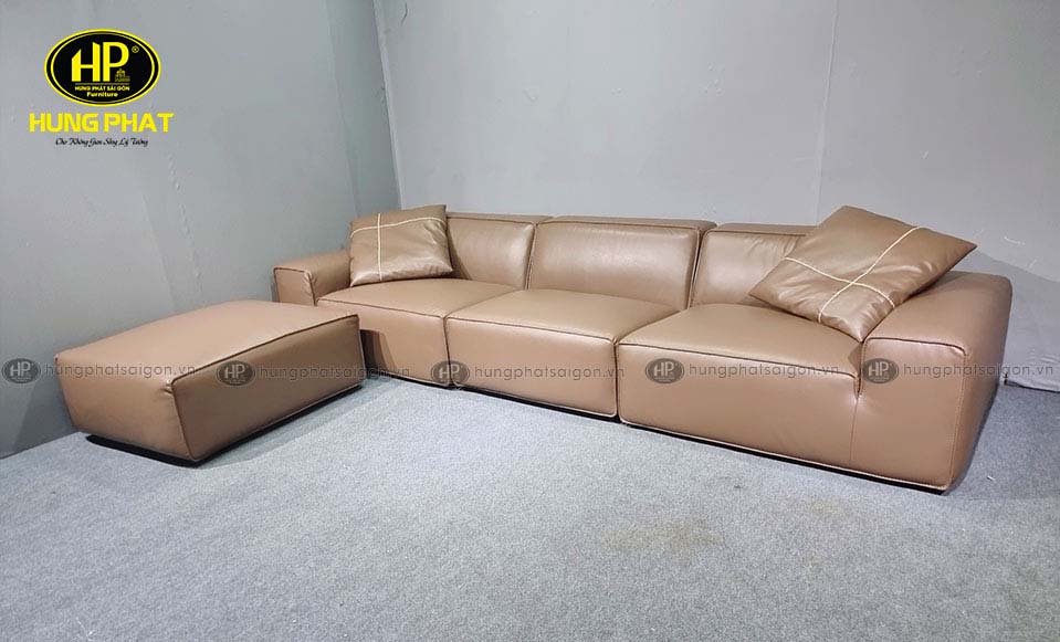 ghế sofa băng da hiện đại VN154