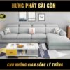 ghế sofa góc vải hiện đại H-284