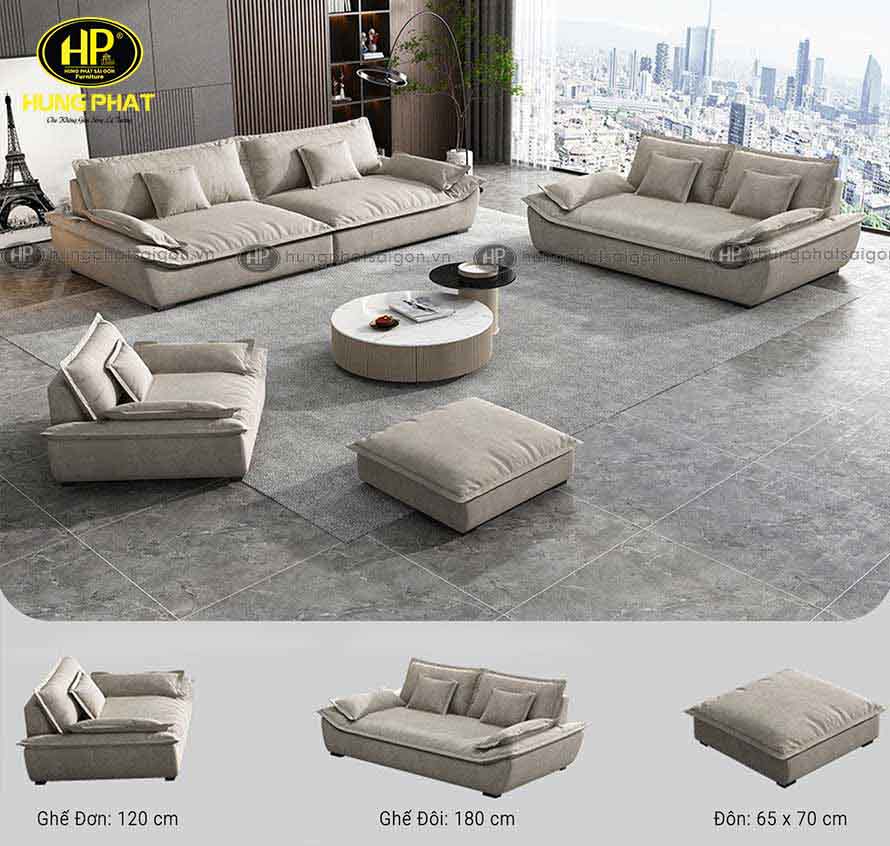 sofa băng hiện đại H-95
