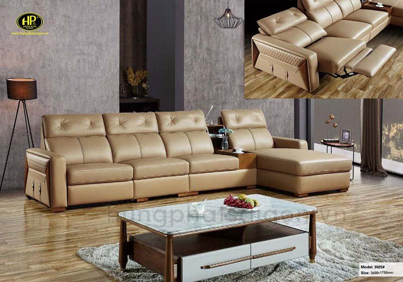 Sofa chân inox mạ vàng chất lượng