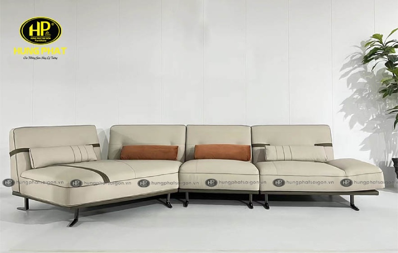 sofa da bò tót nhập khẩu f13