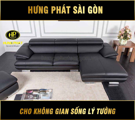 sofa da cao cấp nhập khẩu H-216B