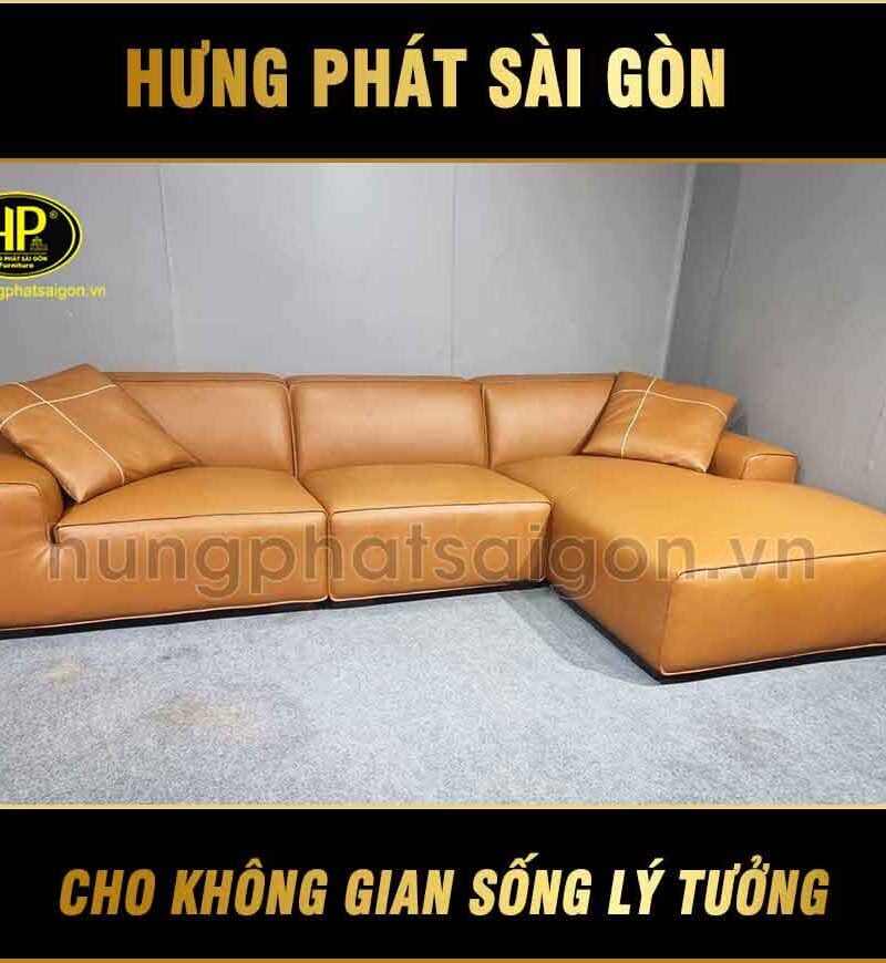 sofa da phòng khách HD-102