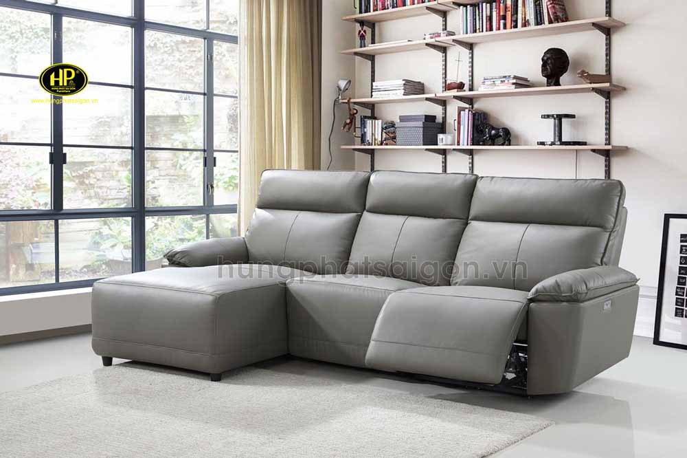 sofa da thư giãn hiện đại S218