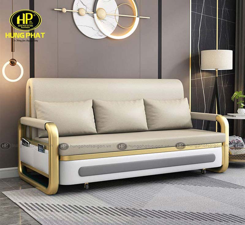 Sofa giường 1m mạ vàng
