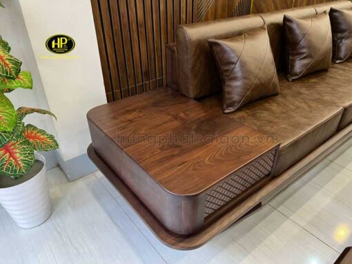 sofa gỗ óc chó nhập khẩu SV-031