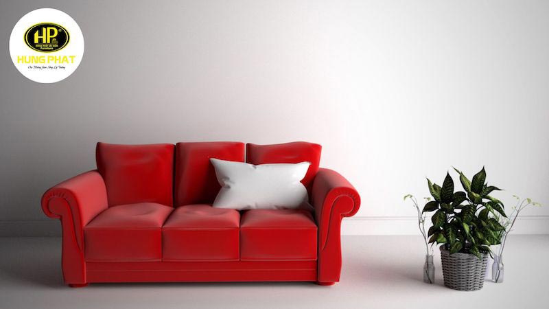 Sofa màu đỏ hợp mệnh hỏa