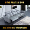 sofa thư giãn chỉnh điện da bò cao cấp Y21