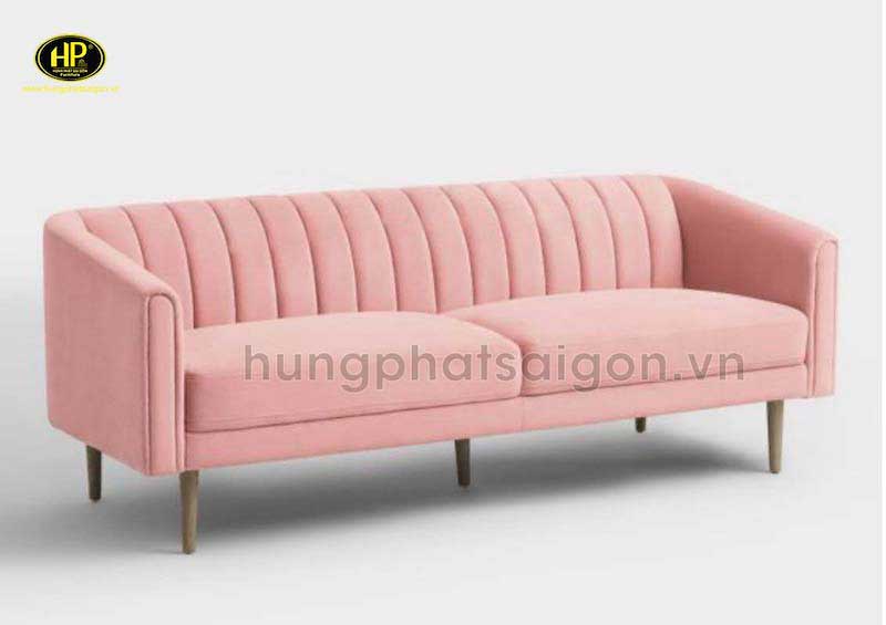 Sofa văng vải màu hồng