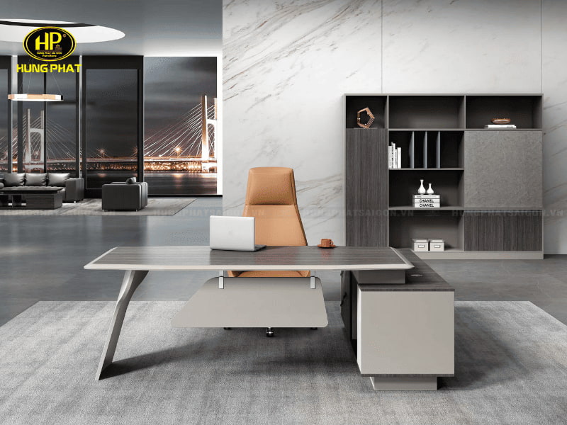 bàn làm việc giám đốc tối giản cd-b929-2016