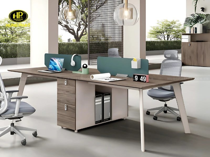 bàn làm việc nhân viên 4 người bt-bs2412b