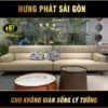 Bộ sofa băng da bò phòng khách NQ-2313