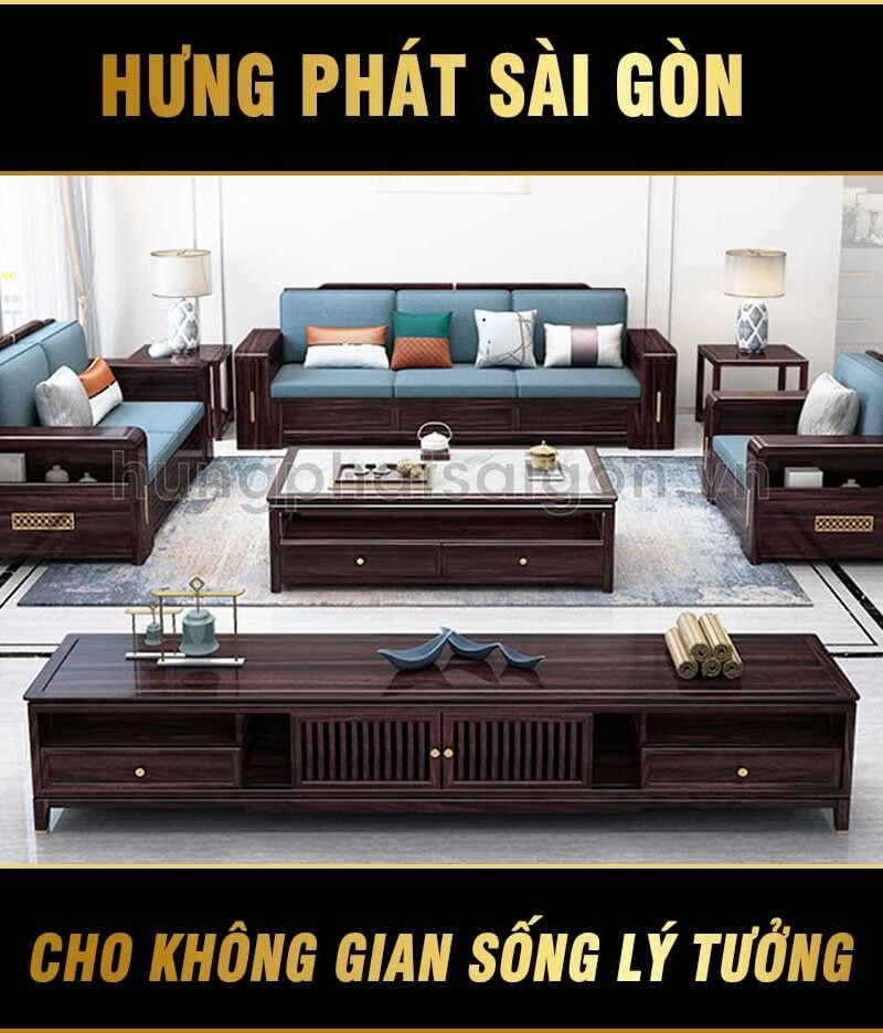 Ghế sofa gỗ hồ đào SF-H102