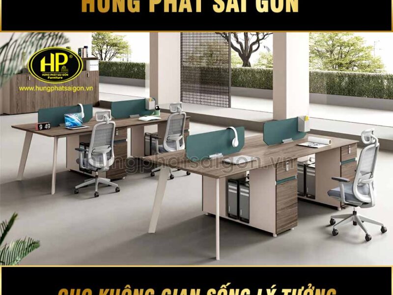 Cụm bàn làm việc 4 người cao cấp BT-BS2412a