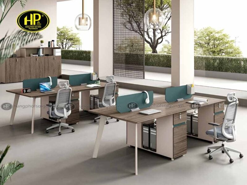 Cụm bàn làm việc 4 người hiện đại BT-BS2412a