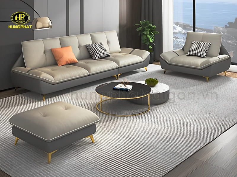 ghế sofa băng da hiện đại nhập khẩu hd-66