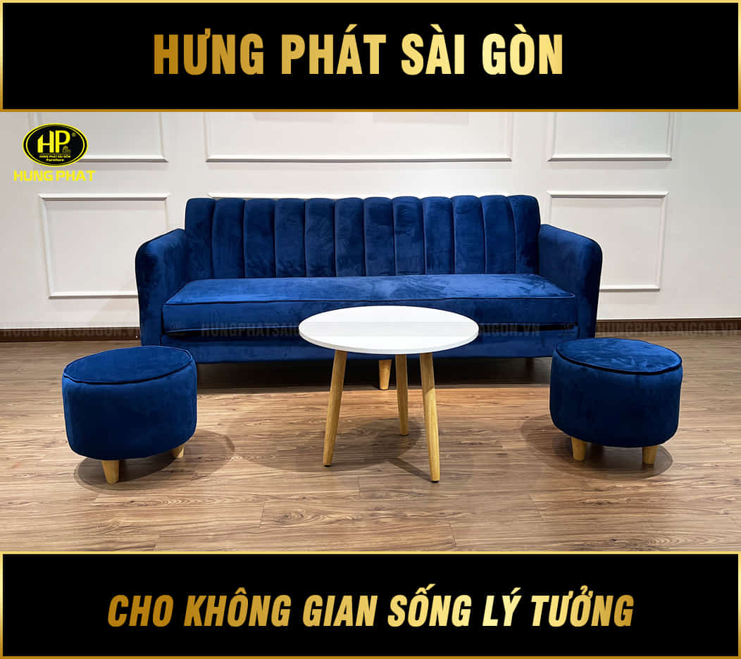 ghế sofa băng vải H-180