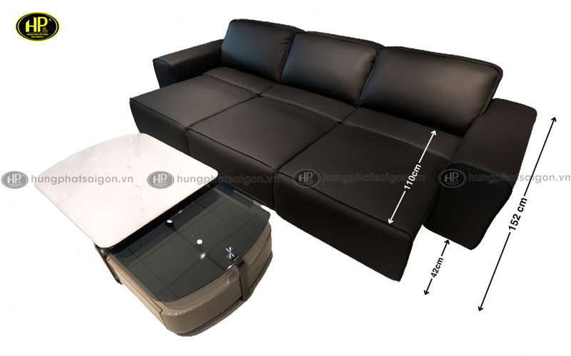 Ghế sofa da bò chỉnh điện cao cấp SF-S118