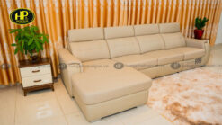 Ghế sofa da bò phòng khách sang trọng NK-8818