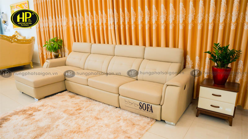 Ghế sofa da bò sang trọng cao cấp NK-8818