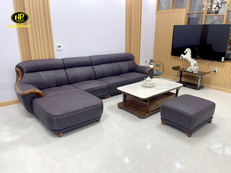 ghế sofa da bò ý Wj110