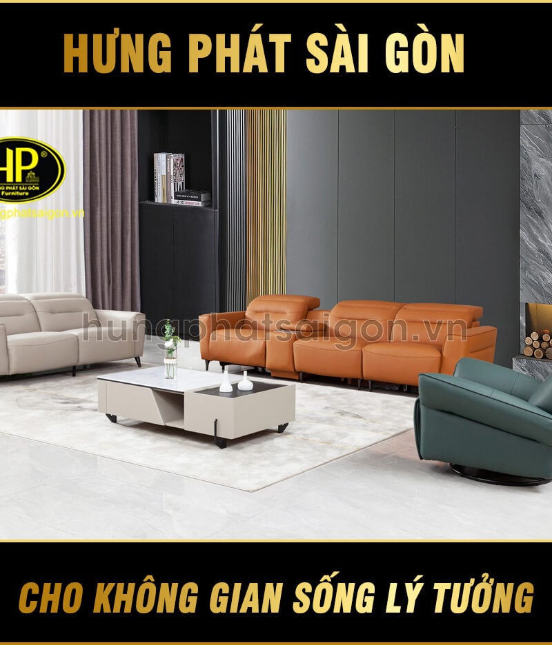 Ghế Sofa Da Điều Khiển Thông Minh QH-2308