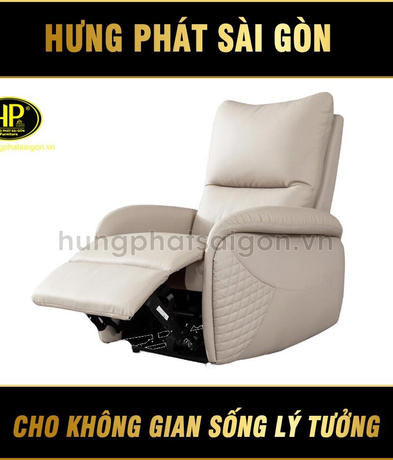 Ghế Sofa Đơn Thư Giãn Da Bò QH-2033