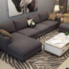 ghế sofa góc vải cao cấp h-278
