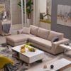 ghế sofa góc vải h-256