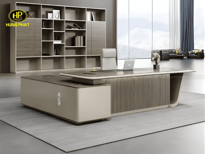 mẫu bàn giám đốc gỗ mdf hiện đại bt-bs2618