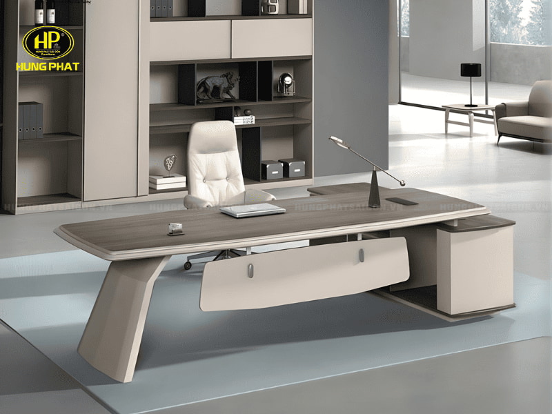 mẫu bàn giám đốc hiện đại nhập khẩu t-2106