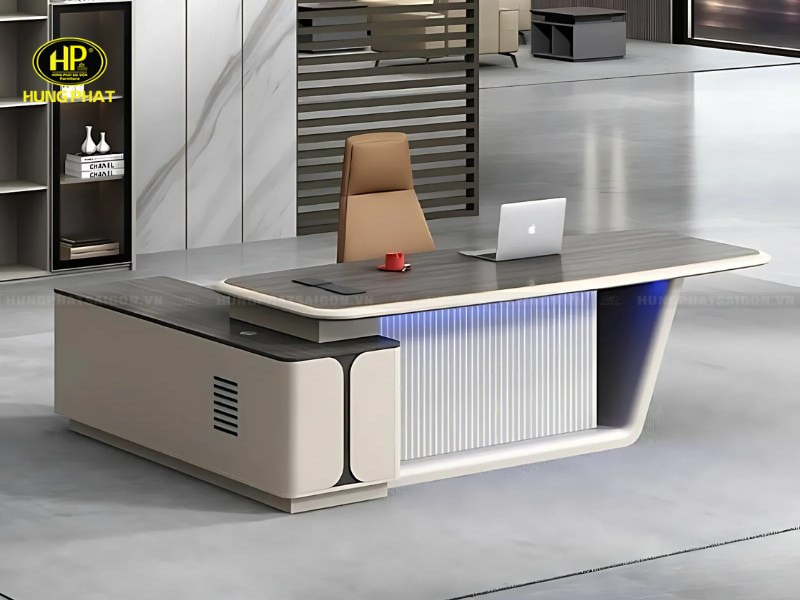mẫu bàn làm việc lãnh đạo cao cấp cd-s958-2418