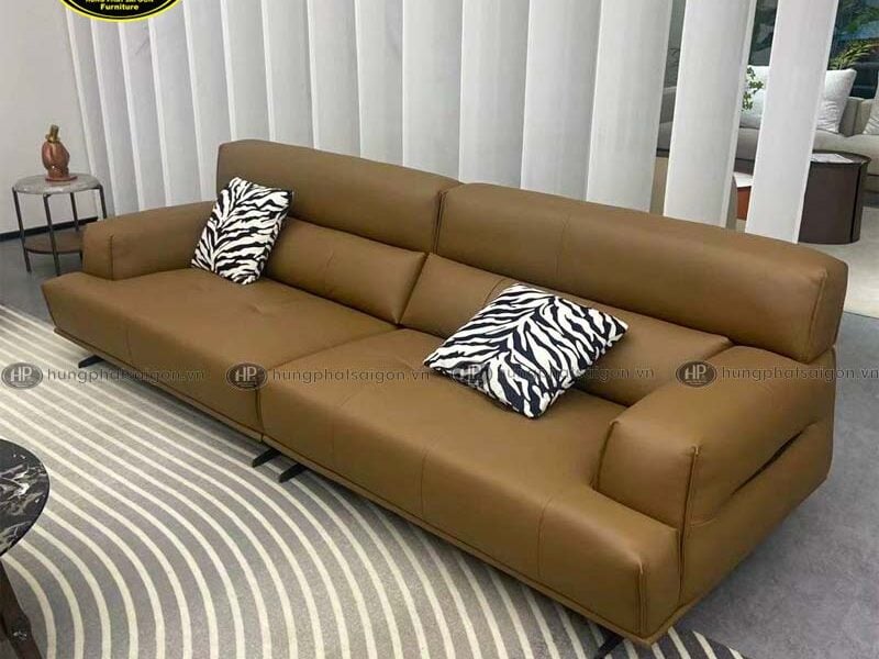 Sofa băng da bò sang trọng NQ-2313