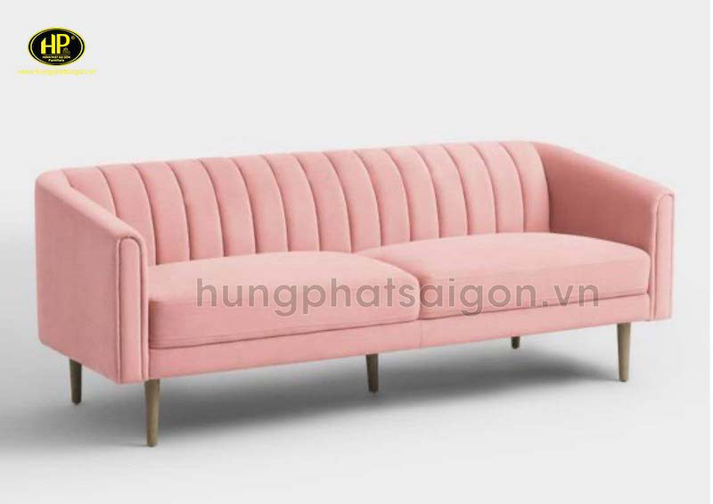 Sofa băng màu hồng H-294