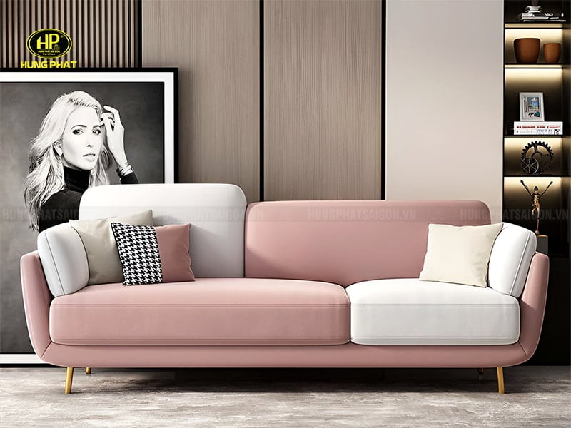sofa băng vải nhung cao cấp h-262