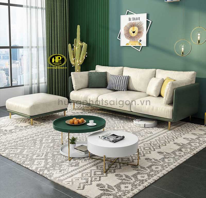 Sofa băng vải phòng khách H-219