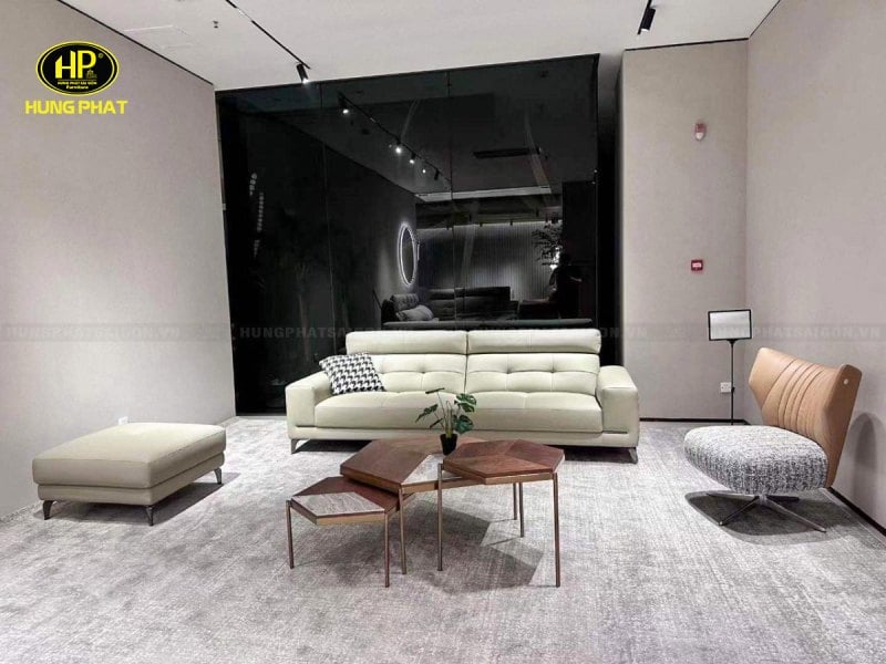 sofa da bò cao cấp nhập khẩu ta-1121