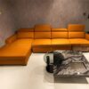 sofa da bò nhập khẩu góc l nk-8878c