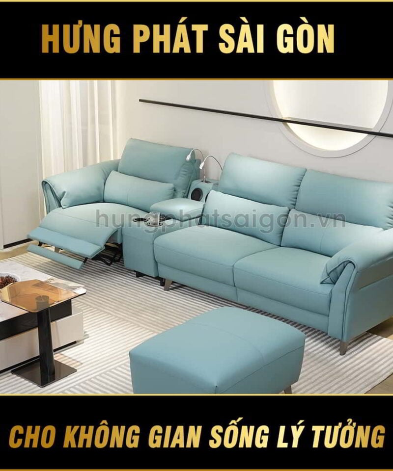 Sofa da bò ý nhập khẩu cao cấp GC-3017