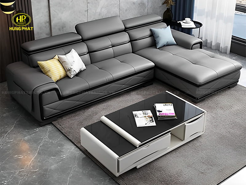 sofa da cao cấp uy tín hd-23