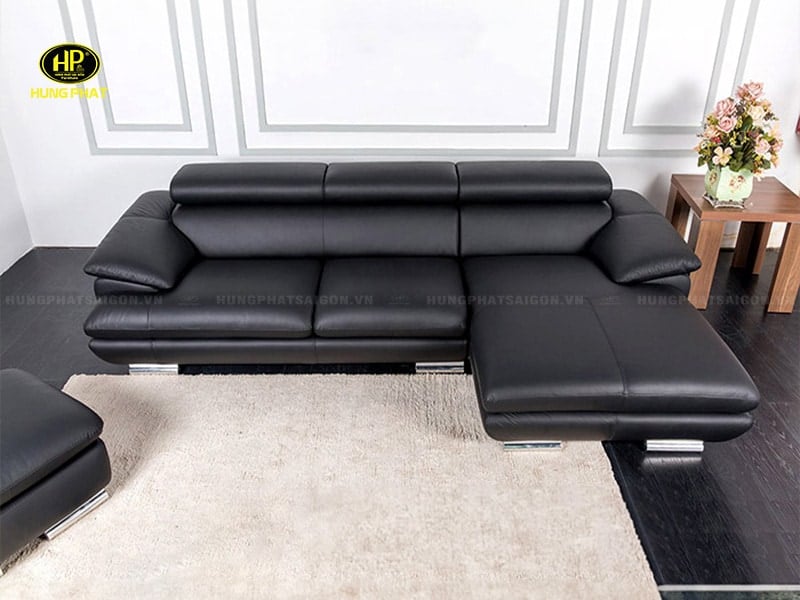 sofa da nhập khẩu h-216b