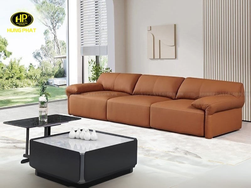 sofa da thư giãn chỉnh điện qh-2318
