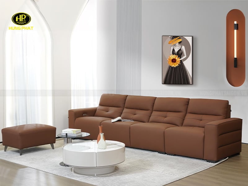 sofa da thư giãn nhập khẩu gc-3022