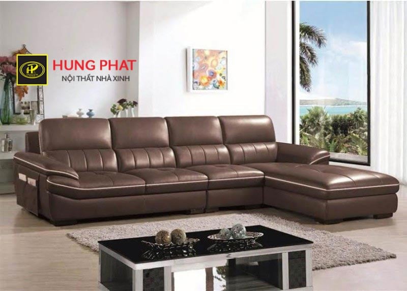 sofa góc da 2m2 h-222