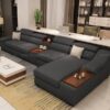 sofa góc phòng khách hiện đại h-672