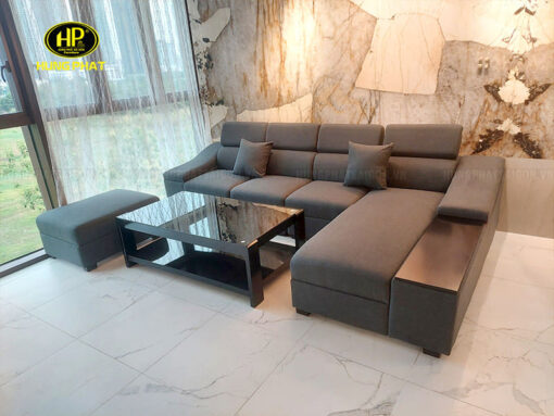 Sofa góc vải cao cấp H-266